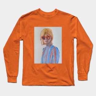 a rayas arte Long Sleeve T-Shirt